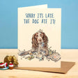 Late Spaniel Card - Birthday Card - Greetings Card - The Blossomist