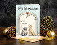 Mistletoe Kiss Christmas Card - Christmas Card - Greetings Card - The Blossomist
