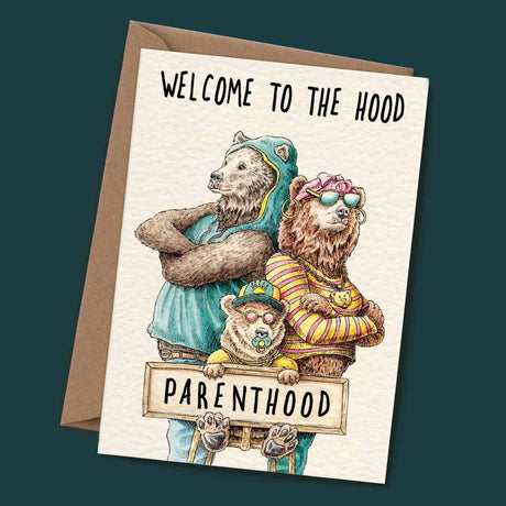 New Baby Card - New Parents Card - Greetings Card - The Blossomist
