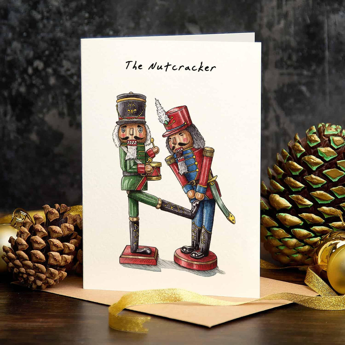 Nutcracker Card | Christmas Card - Greetings Card - The Blossomist