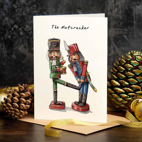Nutcracker Card | Christmas Card - Greetings Card - The Blossomist