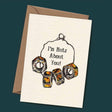 Nuts About You Card - Love Card - Greetings Card - The Blossomist