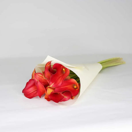 Orange Calla Lily - Flower Bouquet - The Blossomist