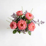 Pink Peony Letterbox Flowers