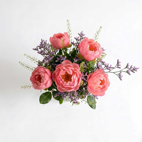 Pink Peony Letterbox Flowers