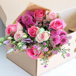 Roses, Lisianthus, Iris and Aster - The Blossomist