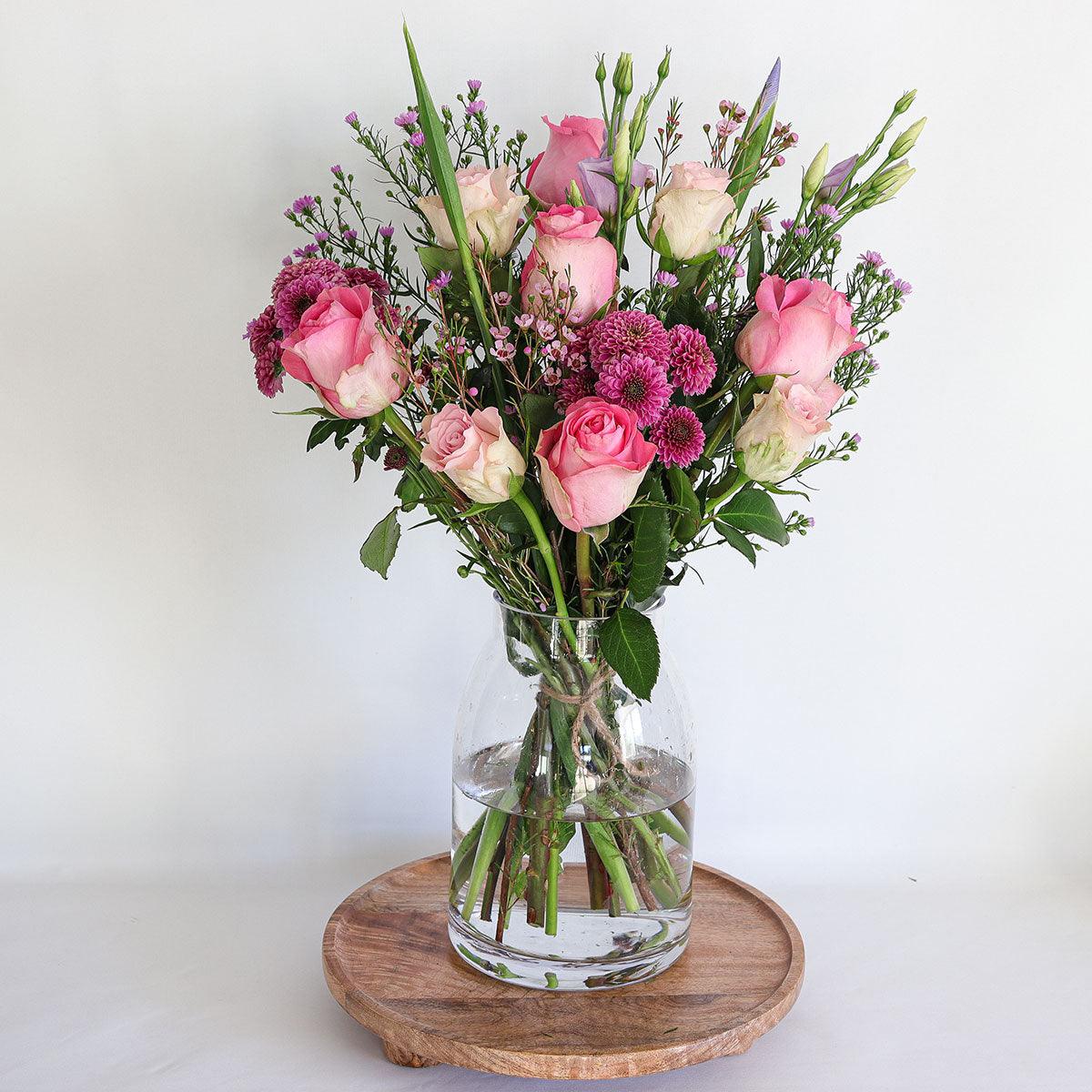 Roses, Lisianthus, Iris and Aster