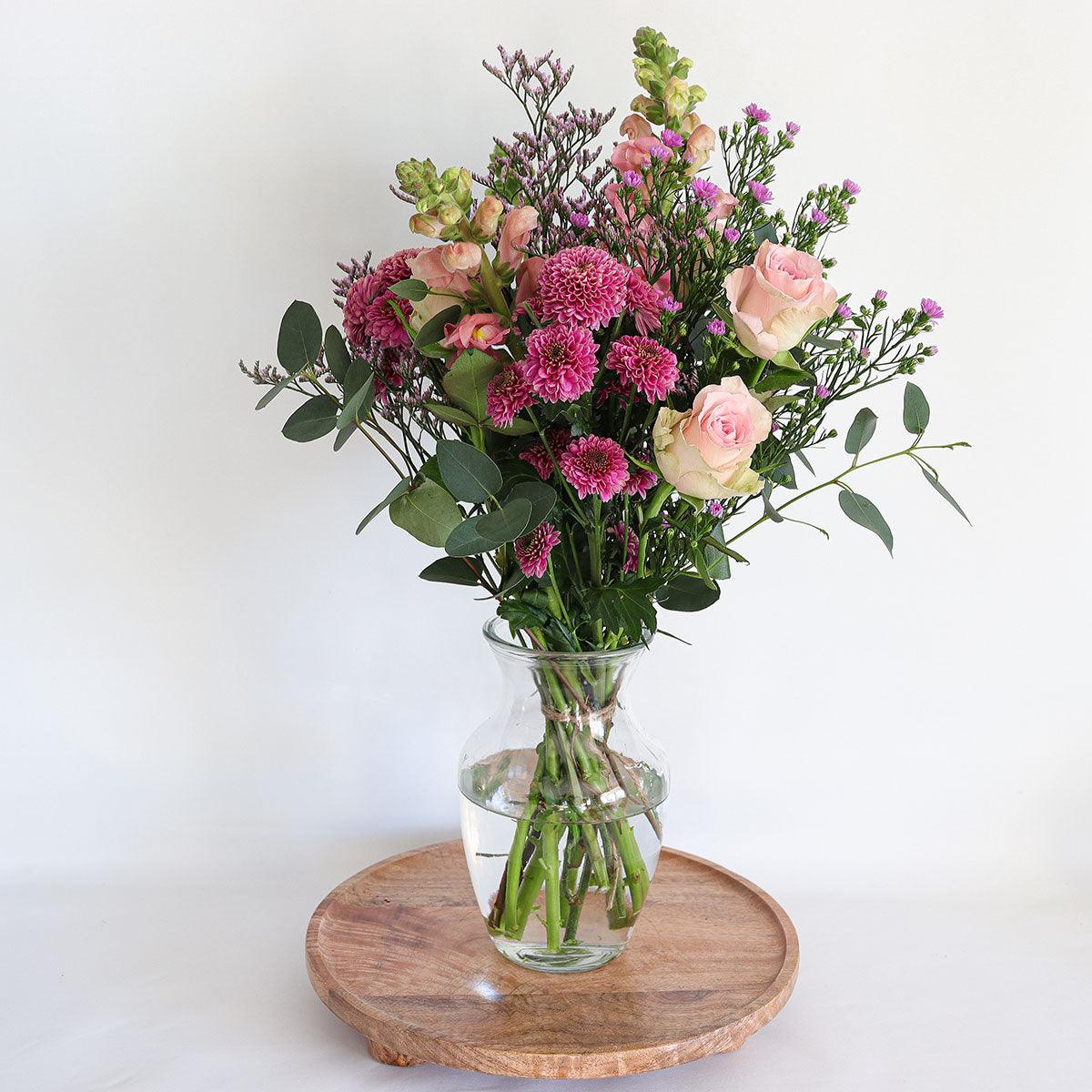 Roses, Snapdragons and Aster