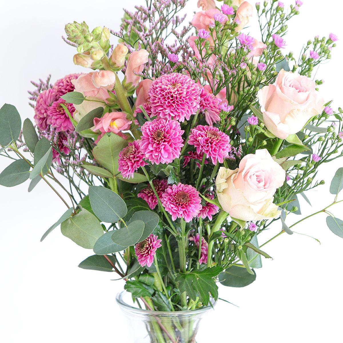 Roses, Snapdragons and Aster