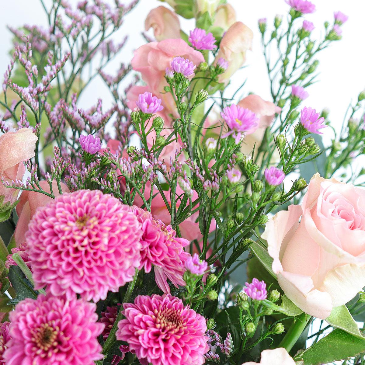 Roses, Snapdragons and Aster