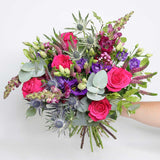 The Hot Pink Rose Bouquet