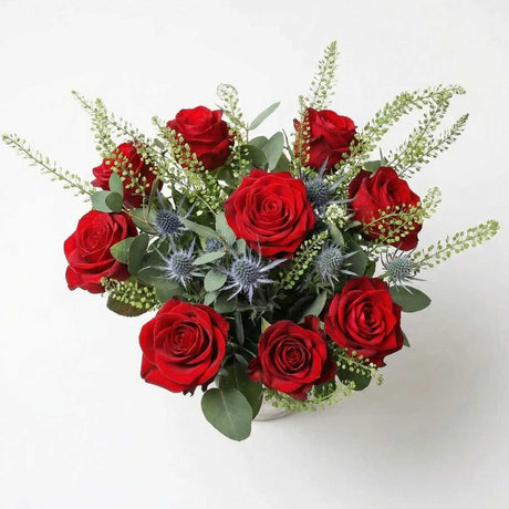 Red Roses Bouquet - Flower Bouquet - The Blossomist