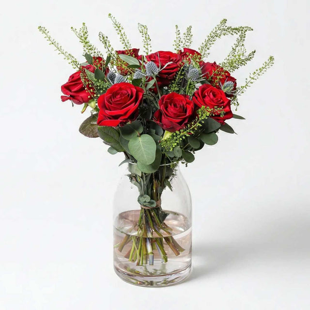 Red Roses Bouquet - Flower Bouquet - The Blossomist