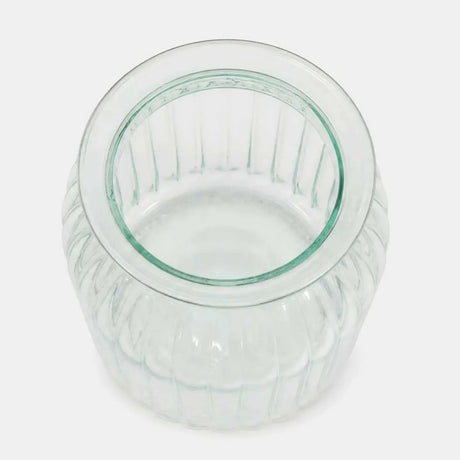 Ribbed Vase - 20cm x 14.5