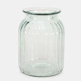 Ribbed Vase - 20cm x 14.5 - Vase - The Blossomist