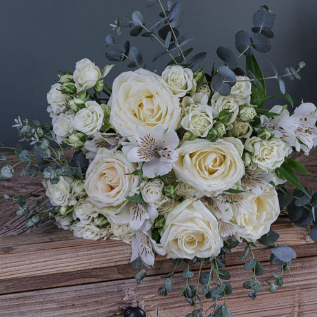 White Rose Bouquet