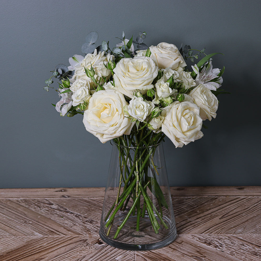 White Rose Bouquet