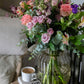 Roses, Snapdragons, Alstroemeria and Campanula