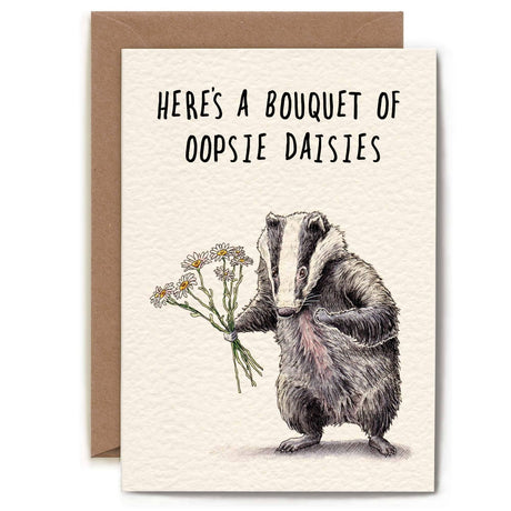 Sorry Card - Greetings Card - The Blossomist