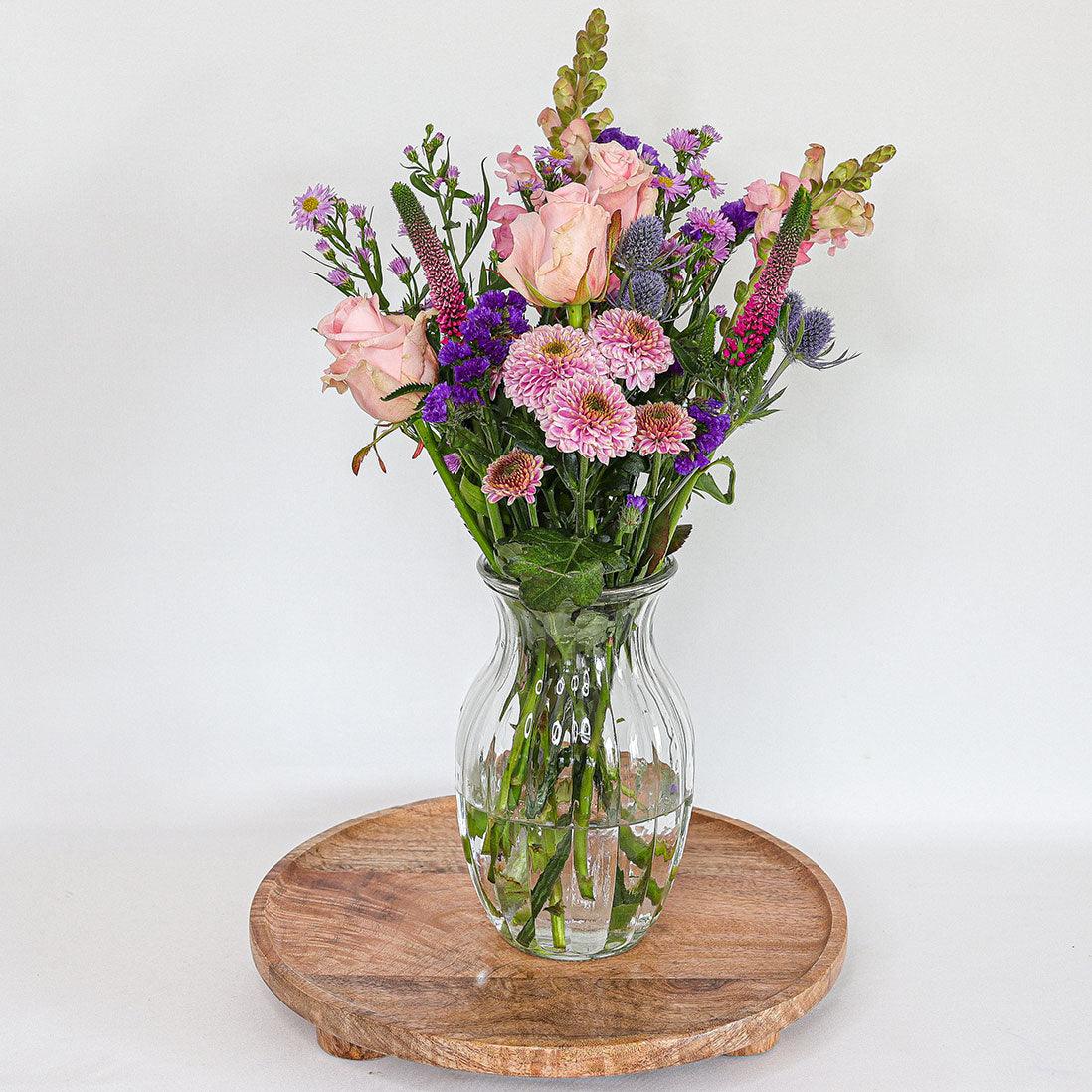 Roses, Snapdragons, Aster and Veronica