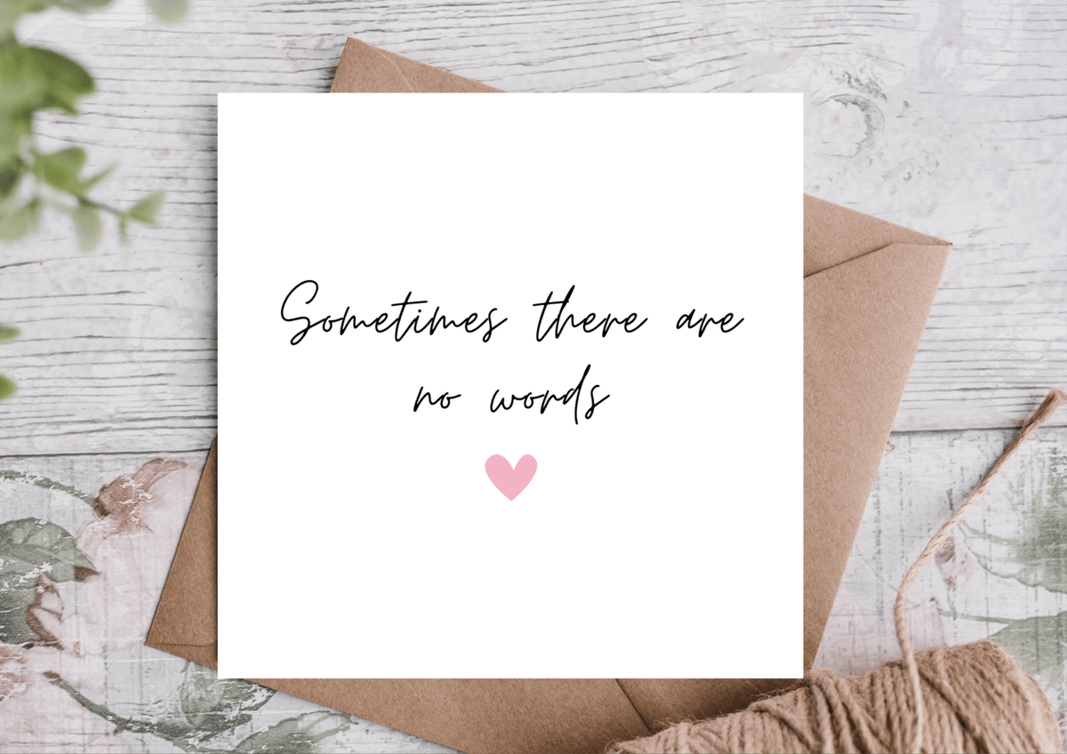 Sympathy Card / Bereavement Card  - Greetings Card - The Blossomist