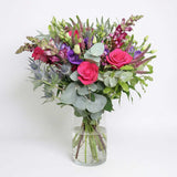 The Hot Pink Rose Bouquet