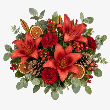 The Mulberry Festive Flowers - Flower Bouquet - The Blossomist