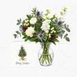 The Pine Christmas Letterbox Flowers and Card Bundle - Bundle - The Blossomist