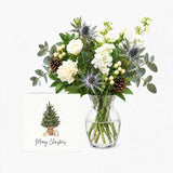 The Pine Christmas Letterbox Flowers and Card Bundle