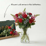 The Red Letterbox Flowers - Flower Bouquet - The Blossomist