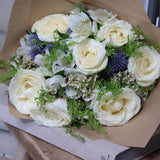 Thinking of You White Rose Bouquet