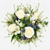 Thinking of You White Rose Bouquet - Flower Bouquet - The Blossomist