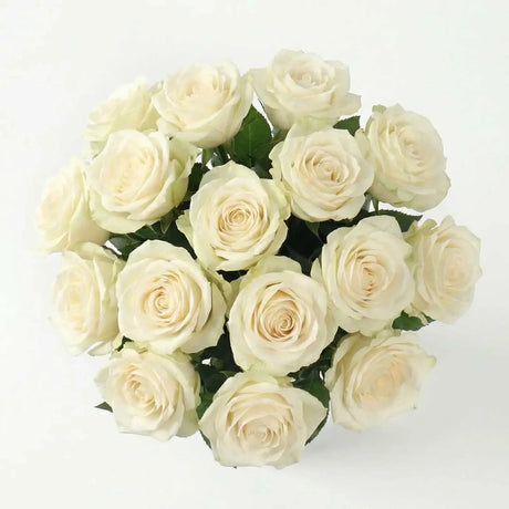 White Rose Bouquet - Flower Bouquet - The Blossomist