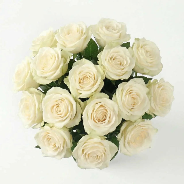 White Rose Bouquet - Flower Bouquet - The Blossomist
