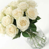 White Rose Bouquet - Flower Bouquet - The Blossomist