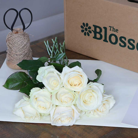 White Rose Bouquet