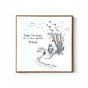 Winnie the Pooh Christmas Holiday Card - Greetings Card - The Blossomist