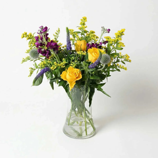 Yellow Rose Letterbox Flowers