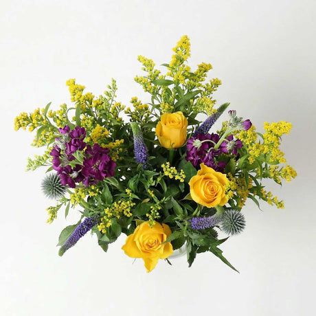 Yellow Rose Letterbox Flowers